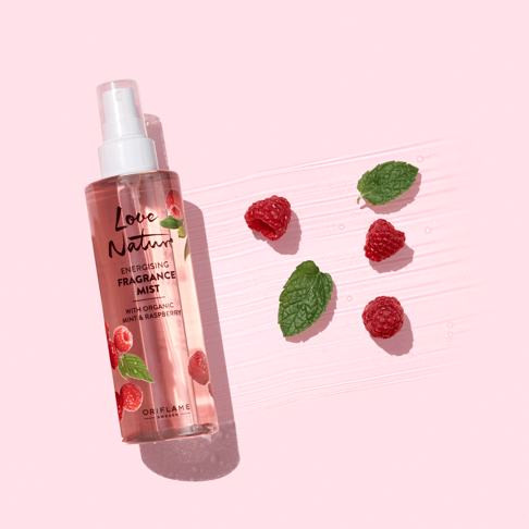 بادی میست معطر میوه ای بارایحه تمشک و نعناع انرژی بخش لاونیچر 200 میل اوریفلیم 43954